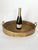 1960s Rush and Brass Tray, France, 1960 For Sale - Image 5 of 11