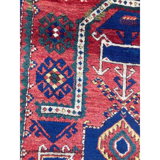 Antique Caucasian Fachralo Kazak Prayer Rug, 1890s For Sale - Image 15 of 18