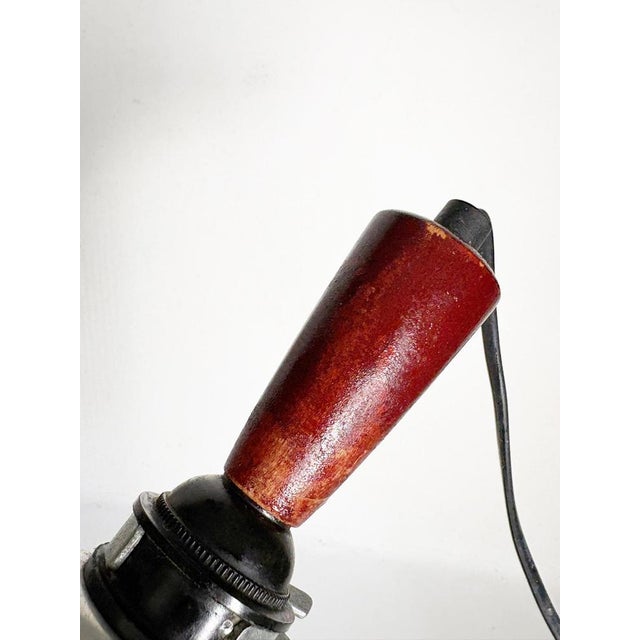 15th Century & Earlier 20th Century Industrial Table Lamp with Aluminium Shade, France For Sale - Image 5 of 17