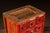A small parts cabinet that was once made for use in a machinists shop. This cabinet was constructed from various crates...