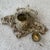 Rococo Vintage Heavy Cast Brass Inkewll For Sale - Image 3 of 7