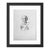 David Levin Bookplate Drawing: Pablo Picasso (c.1965, 8x10, Matted/Framed 14"x11") For Sale