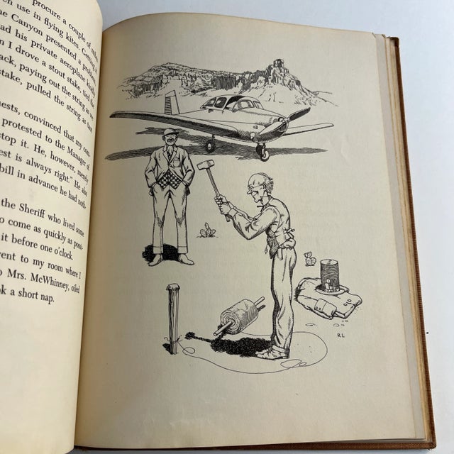 Shabby Chic 1951 McWhinney's Jaunt Book For Sale - Image 3 of 9