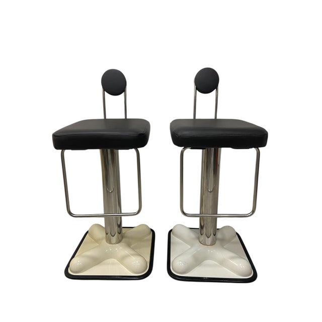 Birillo Stools by Joe Colombo for Zanotta, 1970s, Set of 2 For Sale - Image 12 of 12
