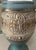 1960’s Vee Jackson California Pottery Hand Decorated Gilded Chalice Vase For Sale In Palm Springs - Image 6 of 7