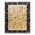 1900s Beige Background Color With Floral Design Antique Chinese Peking Rug For Sale