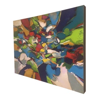 2022 Contemporary Abstract Expressionist Painting by Jesus Galvan For Sale