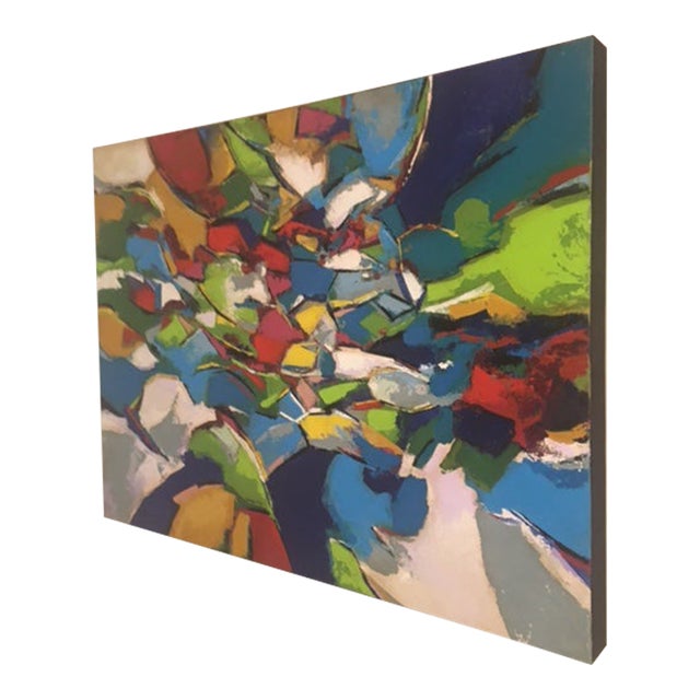 2022 Contemporary Abstract Expressionist Painting by Jesus Galvan For Sale
