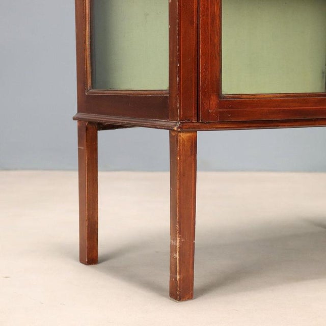 Brown Liberty Mahogany Display Cabinet For Sale - Image 8 of 11