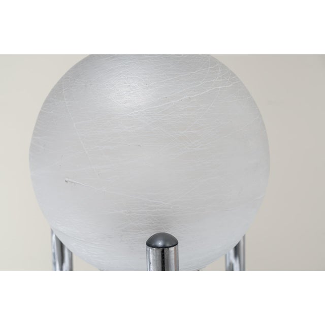 Spanish Glass Ball Lamps from Marset, 1970s, Set of 2 For Sale - Image 4 of 9