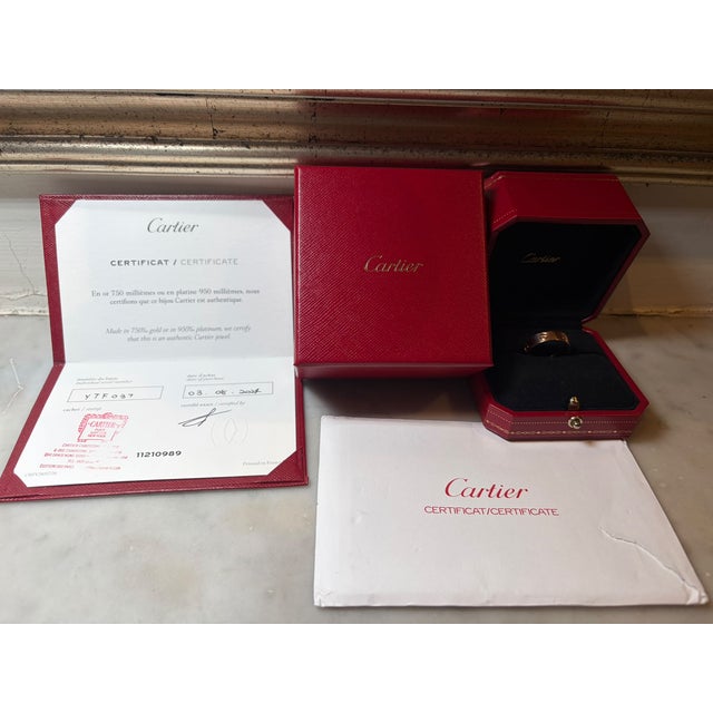 Cartier 18ct Yellow Gold Love Ring 6.34g, Size 8 For Sale - Image 11 of 12