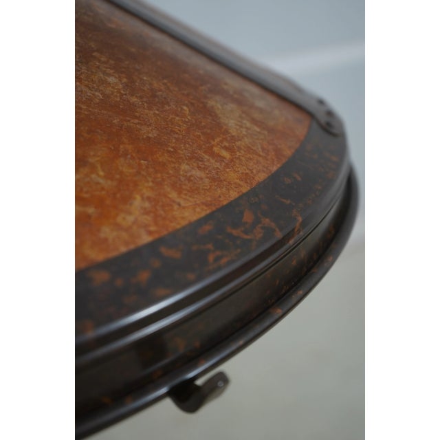 Mission Oak Warren Hile Tall Floor Lamp W. Micah Shade For Sale - Image 9 of 11