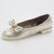 Italian Vintage Italian Handmade Silver Shoe With Ribbon Dollhouse Miniature Collectible For Sale - Image 3 of 10