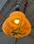 Amber Colored Murano Glass Ceiling Lamp, Italy, 1960s For Sale - Image 12 of 14