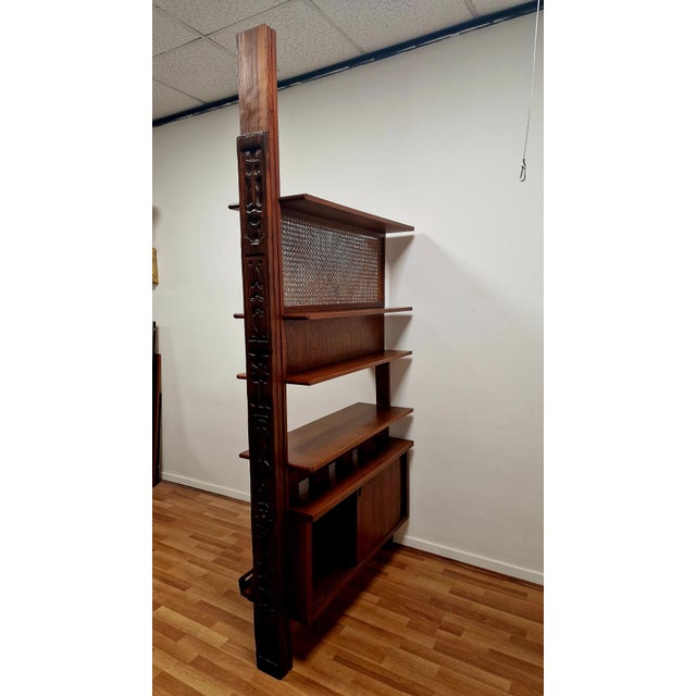Entrance Divider in Teak, Italy, 1960s For Sale - Image 11 of 18