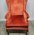 Queen Anne Wingback Chair by Walker For Sale - Image 4 of 8