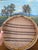 Vintage Likely Early 20th Century Native American Mission Basketry Bowl With Stepped Geometric Pattern. For Sale - Image 4 of 10
