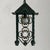 Vintage French Verdigris Wrought Iron Lantern Pendant - 2 Available For Sale - Image 4 of 7