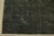 Textile Tabriz Runner 2’4” X 6′ Black Wool Vintage Overdyed Hand-Knotted Rug For Sale - Image 7 of 10