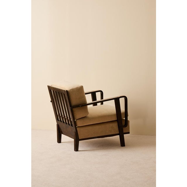 Swedish Modern Easy Chair, 1940s For Sale - Image 6 of 9