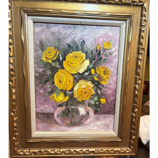 Wood Istvan Szajko Painting For Sale - Image 7 of 8
