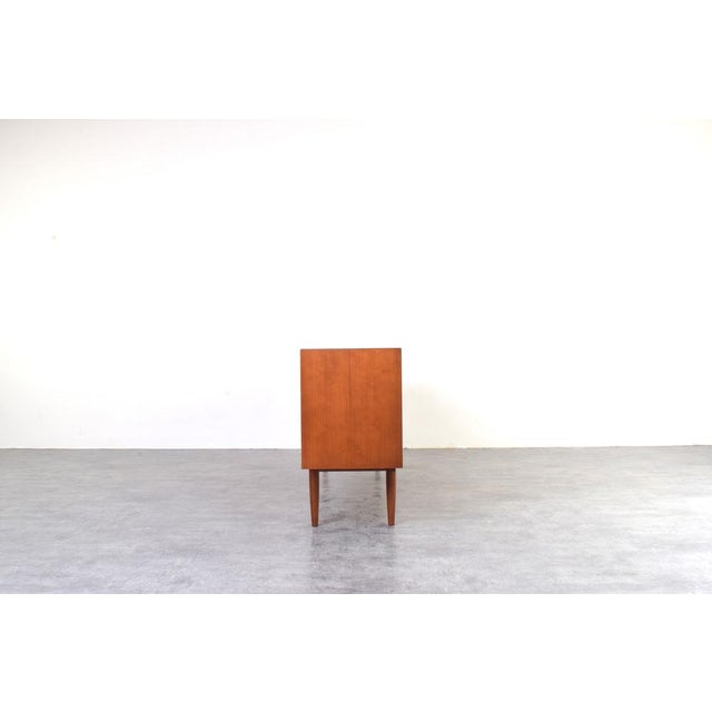 Brown Mid-Century Modern Scandinavian Sideboard in Teak by Nils Jonsson for P.S. Heggen, 1960s. For Sale - Image 8 of 18