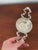 Victorian Vintage Silverplate Tea Strainer With Ornate Handles, Victorian Style Double-Handled Strainer For Sale - Image 3 of 8