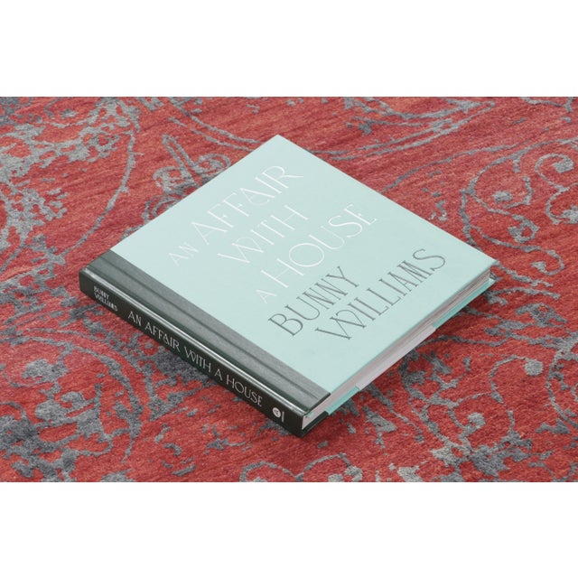Rug & Kilim’s Distressed Modern Rug With Abstract Florals in Coral & Gray Hues For Sale - Image 9 of 12