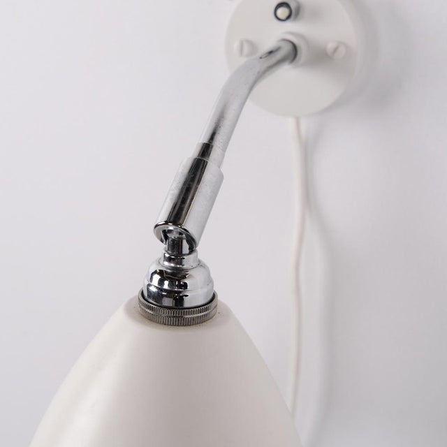 Bestlite Bl7 Wall Lamp in Chrome and White by Robert Dudley Best for Gubi For Sale - Image 6 of 9