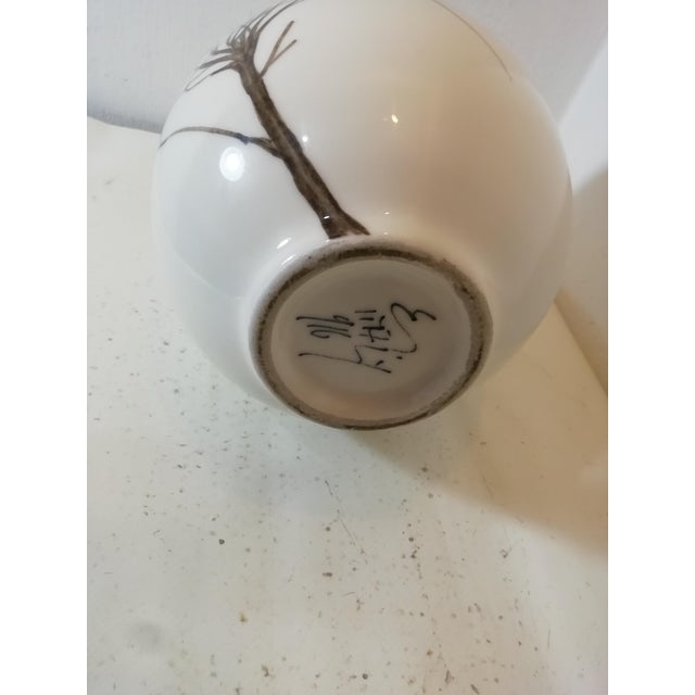 Vintage Ceramic Vase by Ernestine Salerno, Italy, 1960s For Sale - Image 6 of 9