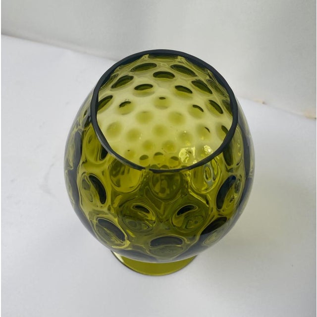 Murano Glass Vase in the style of Ercole Barovier for Barovier & Toso, 1950s For Sale - Image 12 of 13