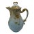 Antique L. Sazerat Limoges Floral Porcelain Tea Pot For Sale