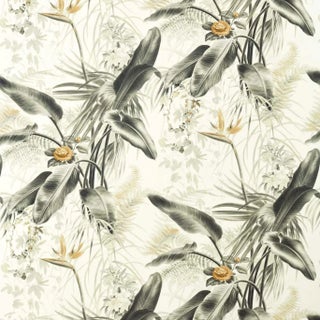 Zoffany Paradise Row Fabric in Dusk - a Sample For Sale