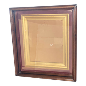 Large Antique Shadow Box Photo Frame