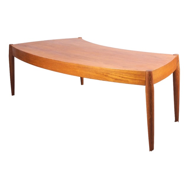 Coffee Table in Teak by Johannes Andersen for Trensum, Sweden, 1960s For Sale