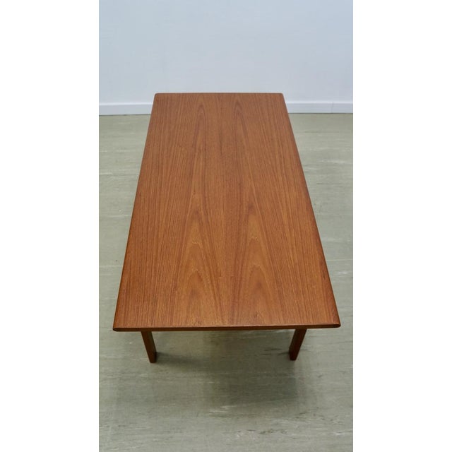 Capella Coffee Table in Teak by Illum Wikkelsø for Niels Eilersen, 1960s For Sale - Image 10 of 12