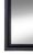 Black Ebonized Empire Period Antique Mahogany Mirror/Original Back For Sale - Image 8 of 12