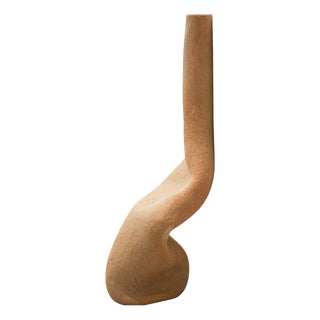 Leaning Against the Wall I Decorative Ceramic Vase by Lillian Tørlen For Sale