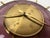 Metal Mid-Century Modern Brass and Glass Wall Clock from Selva, 1980s For Sale - Image 7 of 11
