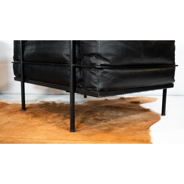 1980s Le Corbusier Lc3 Grand Modele Attr. Lounge Chairs - A Pair For Sale - Image 15 of 16