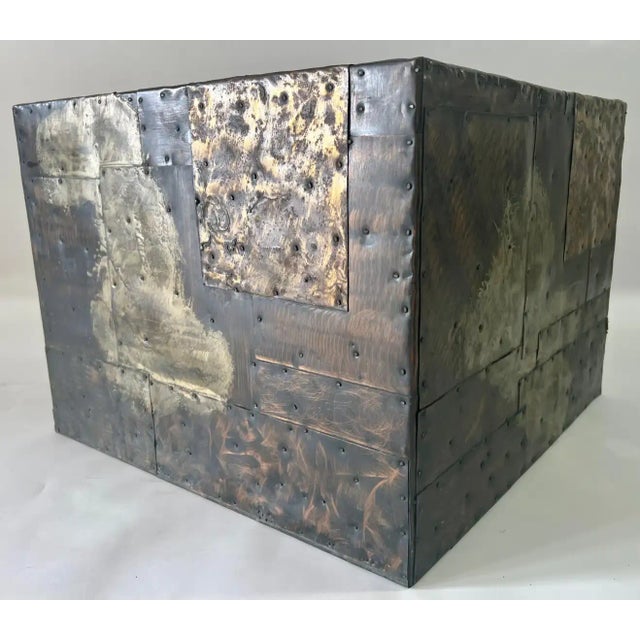 Mid 20th Century Paul Evans Patchwork Brutalist Center, Coffee or Cocktail Table for Directional For Sale - Image 5 of 12