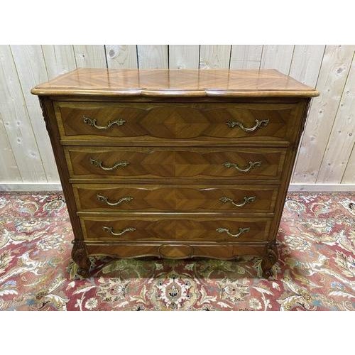Artist: None Period: 20th century Style: Louis 15th - Transition Condition: Perfect condition Material: Solid wood Length:...