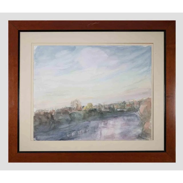 View of Rome is an original watercolour on paper realized by Alfonso Avanessian in the 1990s. The piece is hand signed on...