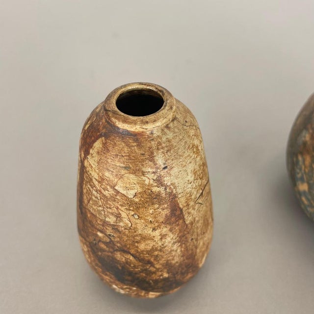 Studio Pottery Sculptural Vases from Gerhard Liebenthron, Germany, 1970s, Set of 3 For Sale - Image 6 of 18