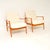 Mid-Century Modern Vintage Lounge Chairs by Knoll Antimott, 1960, Set of 2 For Sale - Image 3 of 15