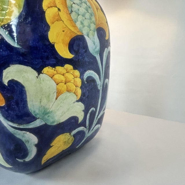 1970s Vintage Italian Ceramic Table Lamp For Sale - Image 5 of 12