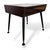 Black Vintage Atomic Teak Bedside Table, 1960s For Sale - Image 8 of 9