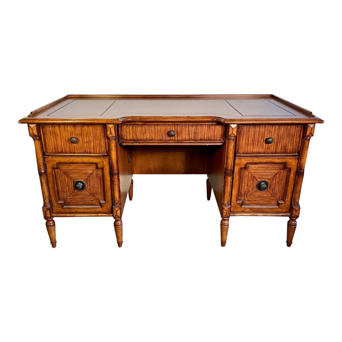 Tommy Bahama Wooden Desk Chairish