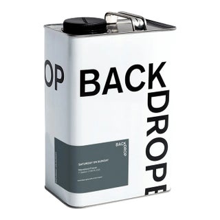 BACKDROP Standard Finish Interior Paint in Saturday On Sunday (Dark Blue-Gray with a Hint of Green) - 1 Gallon For Sale
