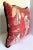 1990s Pair of Custom Made Geisha Floral Down Filled Pillows For Sale - Image 5 of 12